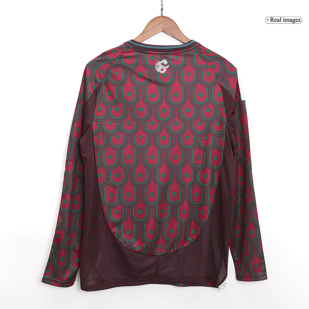 Camiseta México Long Sleeve Titular 2024/2025