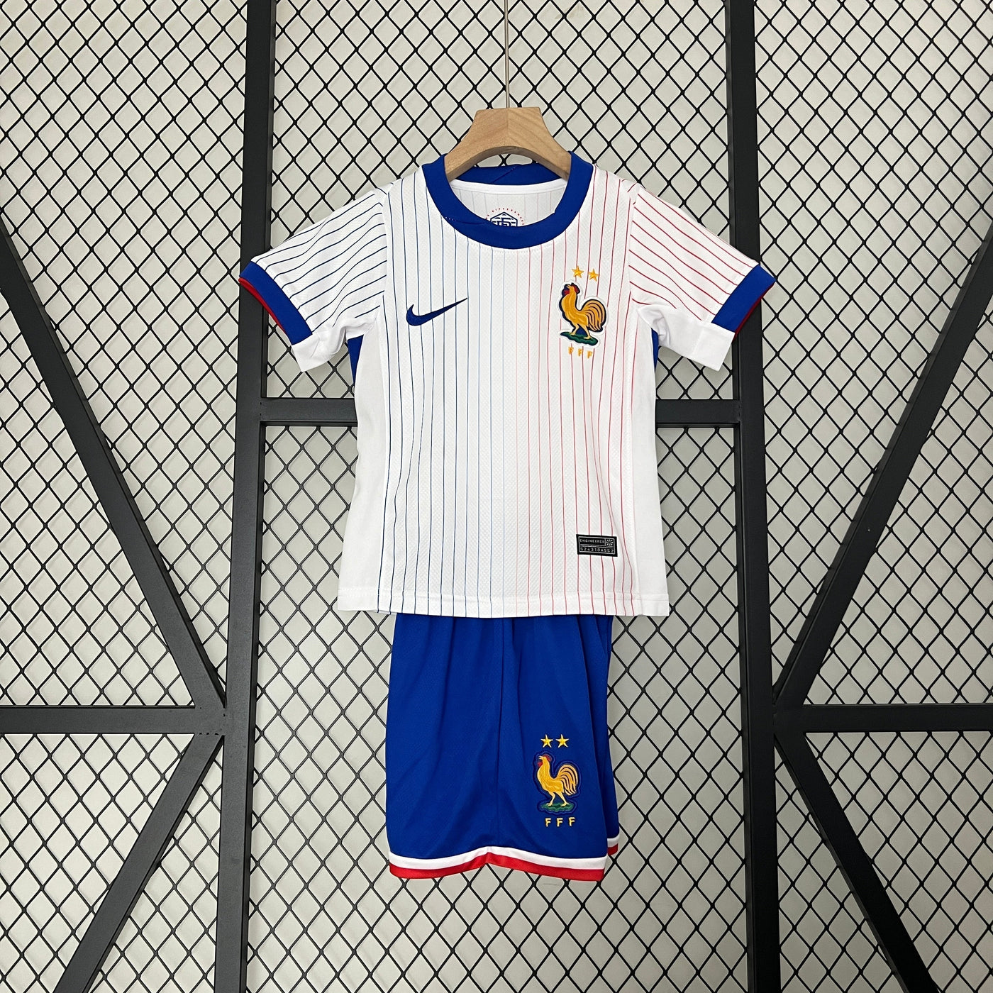 CAMISETA FRANCIA III EURO 2024 CONJUNTO INFANTIL - Vitrine Futebolística