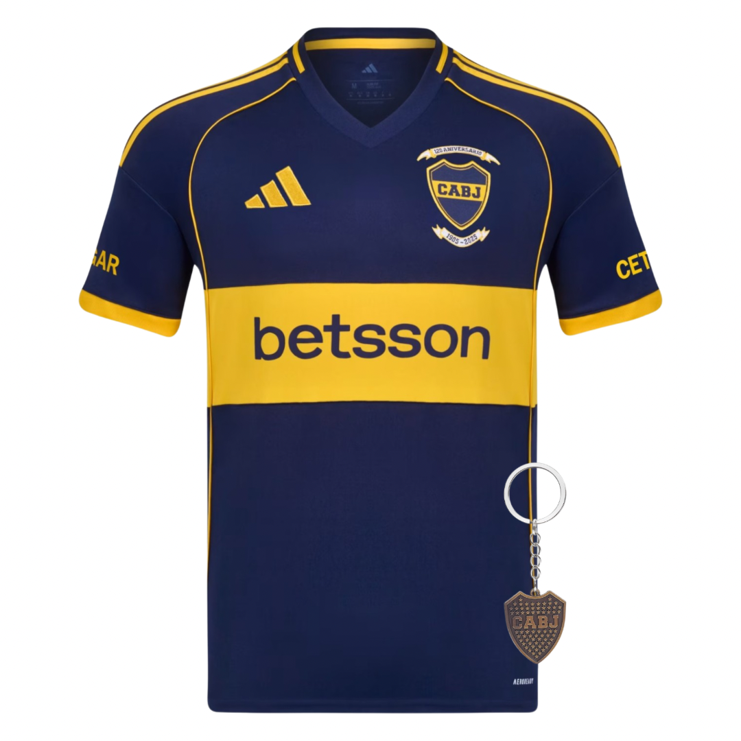 Boca Juniors 25/26 120 Años Local Camiseta - Versión Aficionado