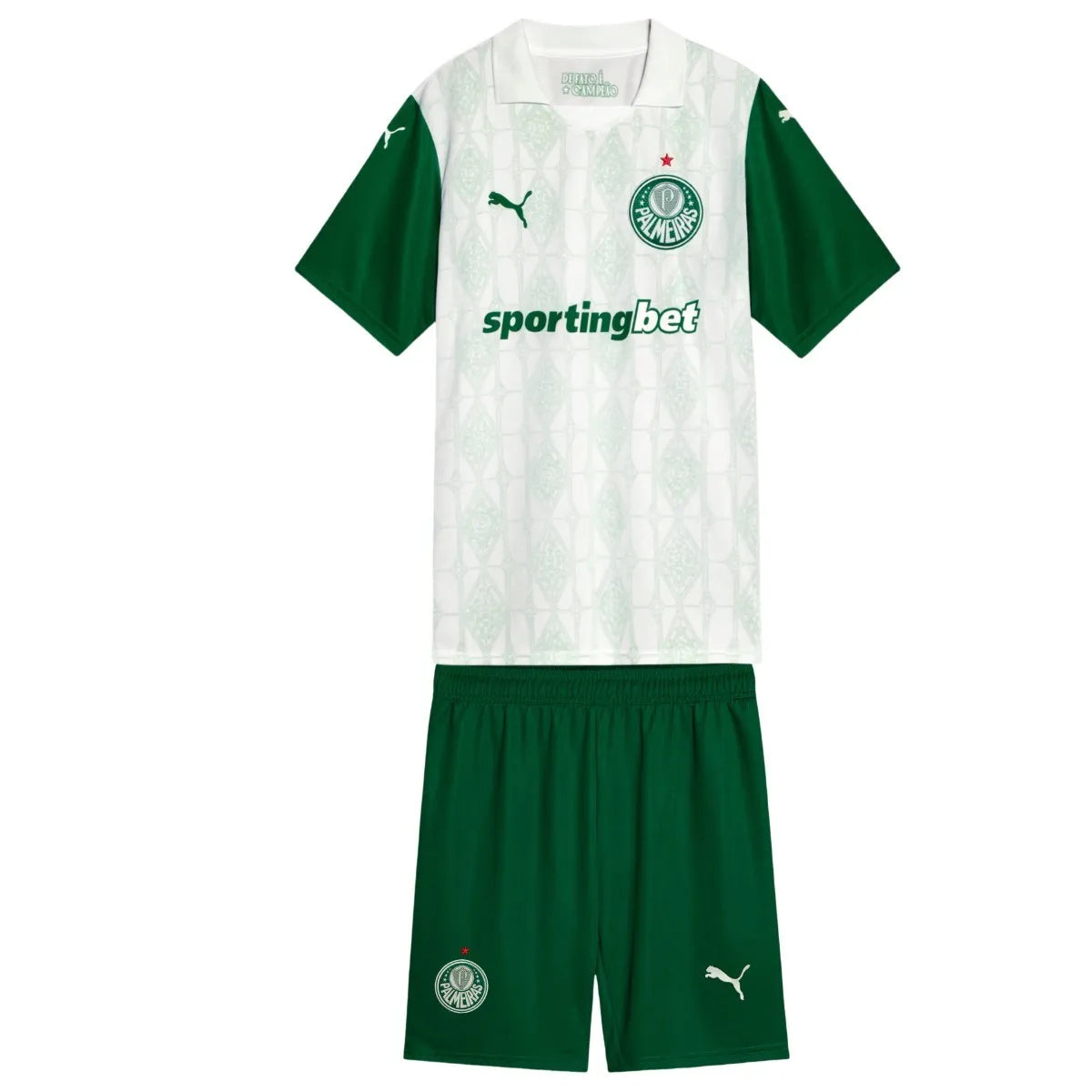 Kids Palmeiras Visitante Kit 2025/26