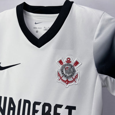 Kids Corinthians Titular Kit 2024/2025