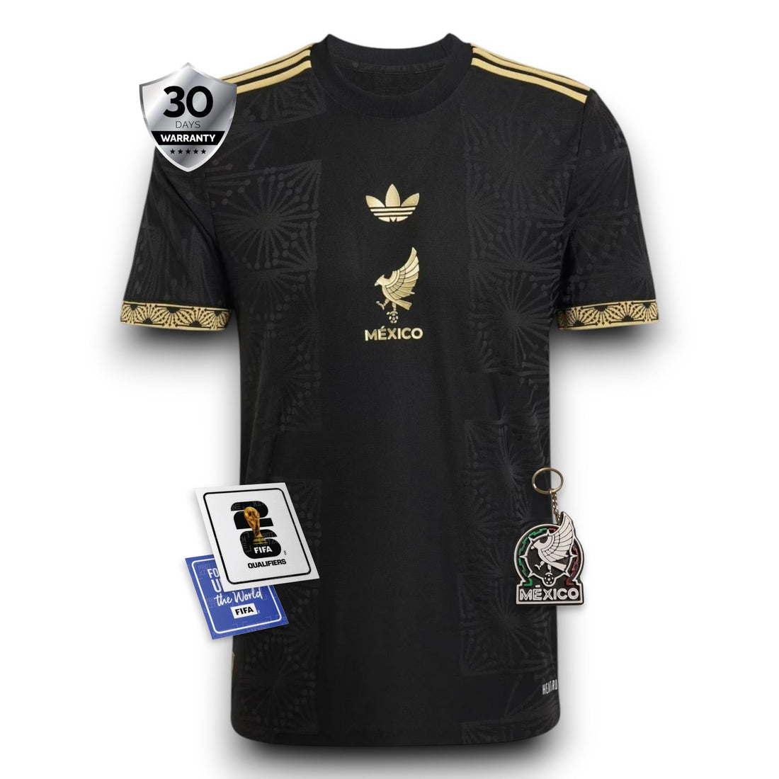Camiseta Mexico Black 2025 Hombre