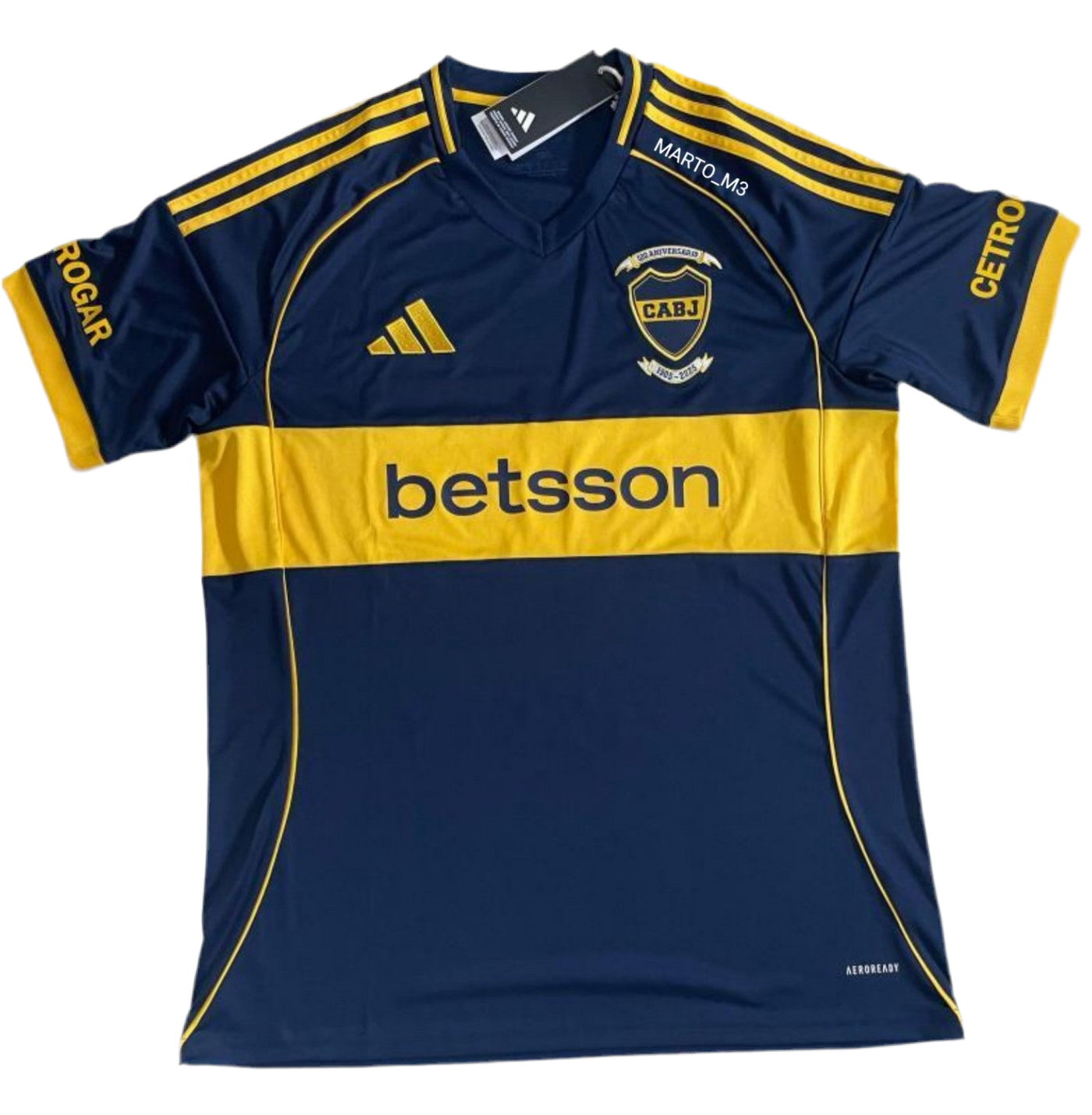 Boca Juniors 25/26 120 Años Local Camiseta - Versión Aficionado