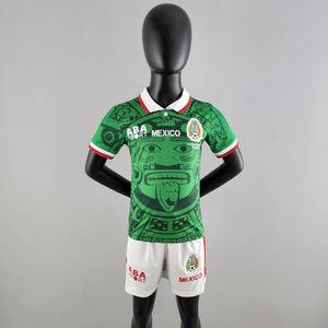 MEXICO I 1998 (RETRO) CONJUNTO INFANTIL - Vitrine Futebolística