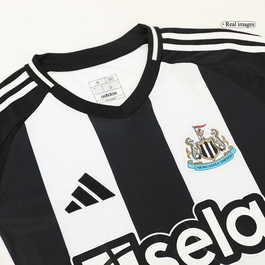 Newcastle United Jugador Camiseta Titular 2024/2025 - Black and White